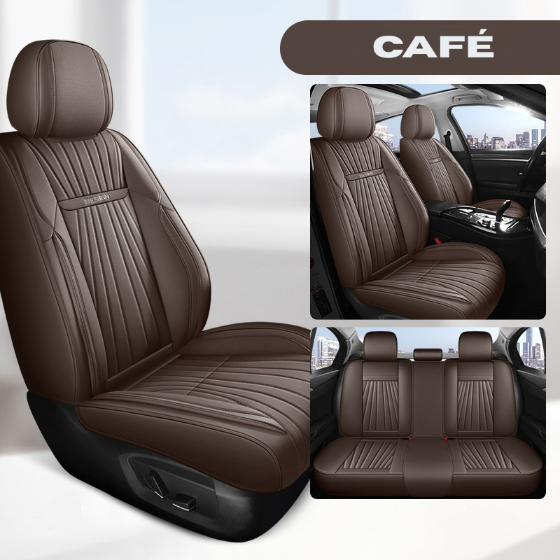 Funda de Asiento de Cuero Para Coches, SUV