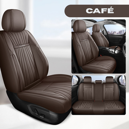 Funda de Asiento de Cuero Para Coches, SUV