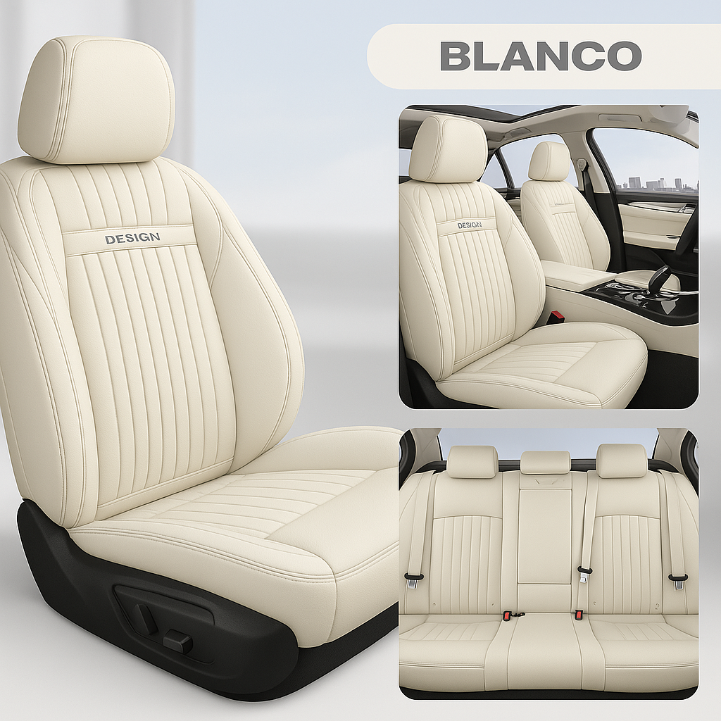 Funda de Asiento de Cuero Para Coches, SUV