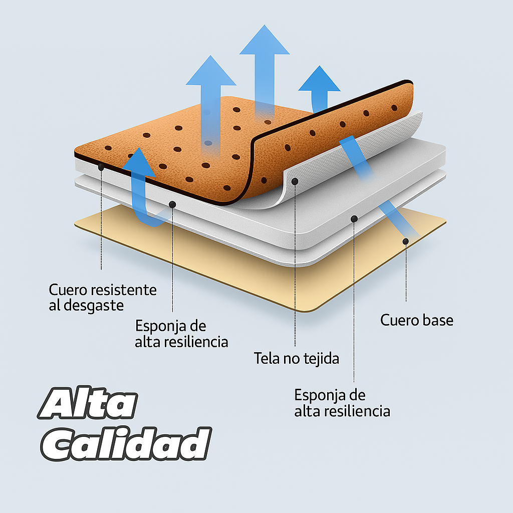 Funda de Asiento de Cuero Para Coches, SUV