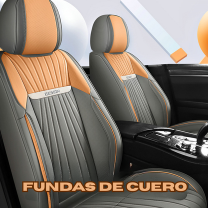 Funda de Asiento de Cuero Para Coches, SUV