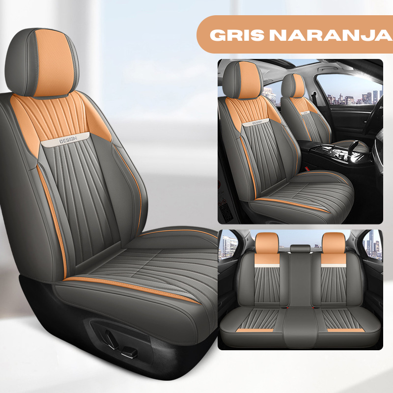 Funda de Asiento de Cuero Para Coches, SUV