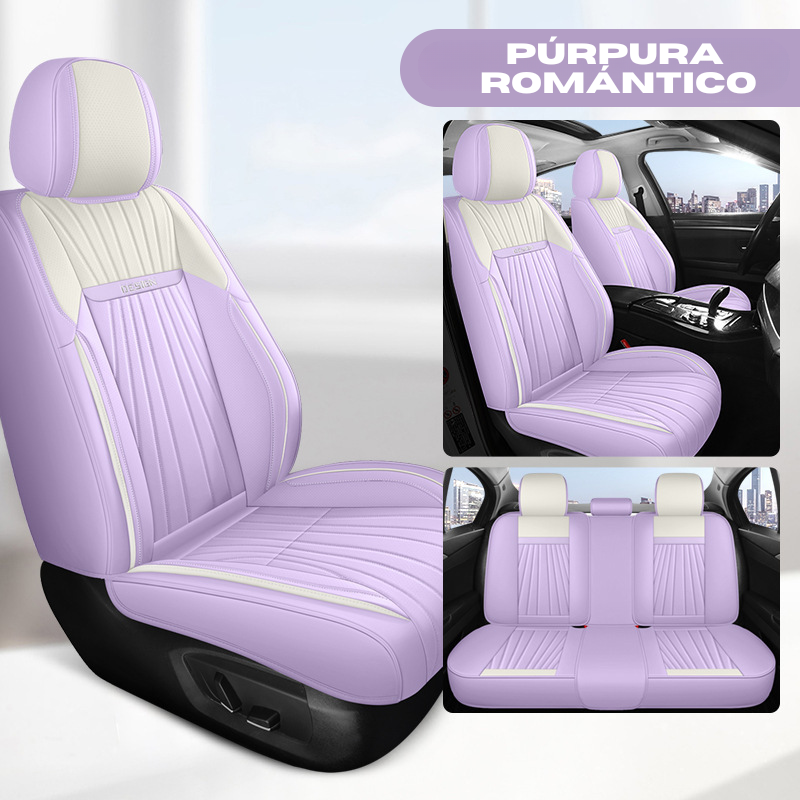 Funda de Asiento de Cuero Para Coches, SUV