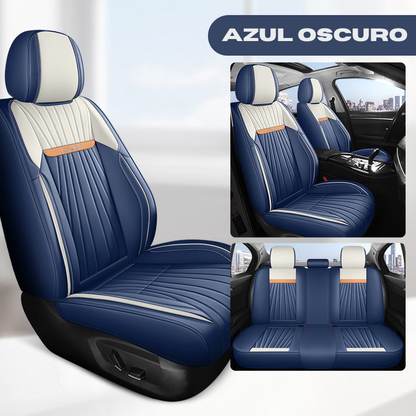 Funda de Asiento de Cuero Para Coches, SUV