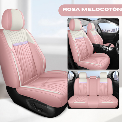 Funda de Asiento de Cuero Para Coches, SUV